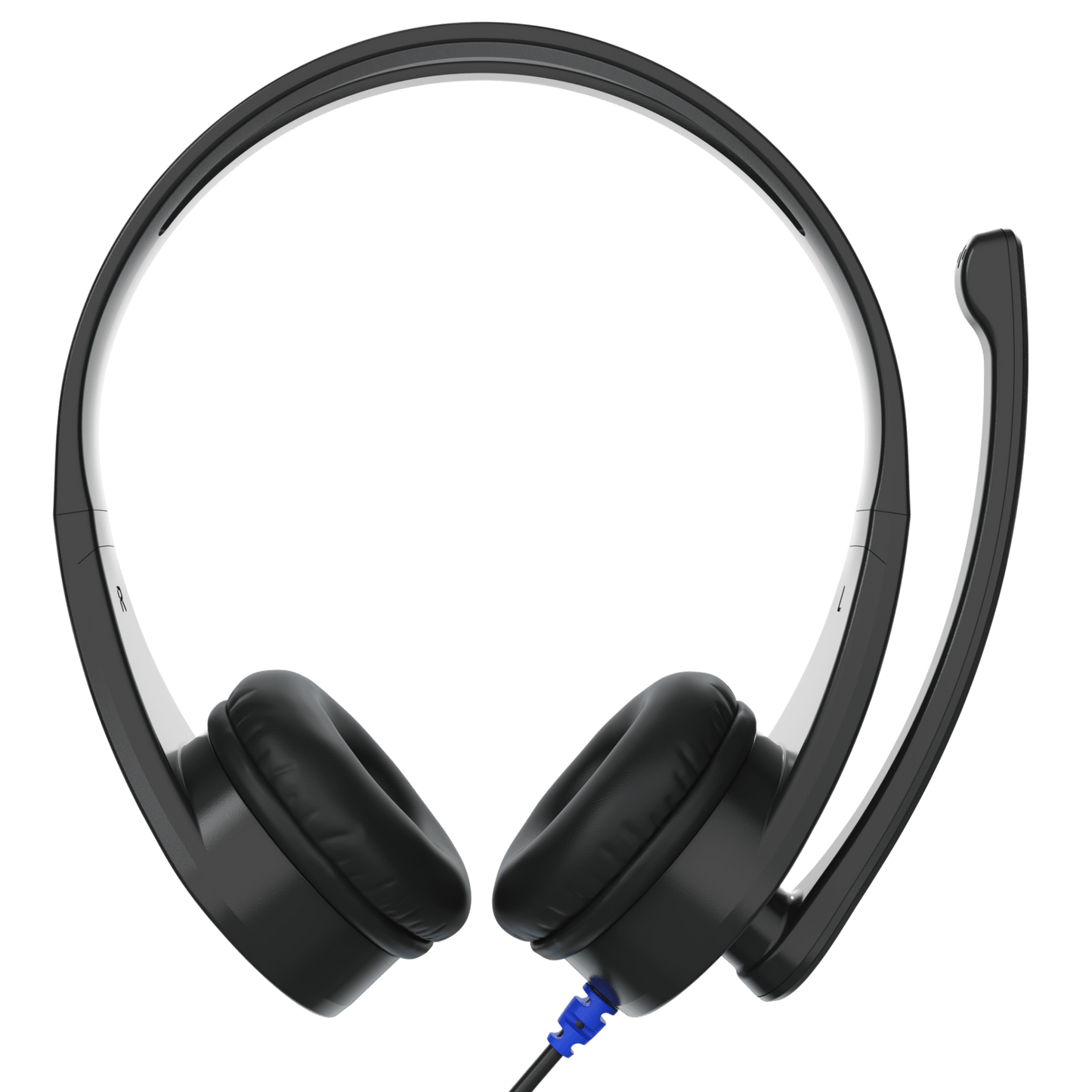 TWT Audio TW55 LITE Headset with flexible headband and noise-reducing microphone boom for educational use.