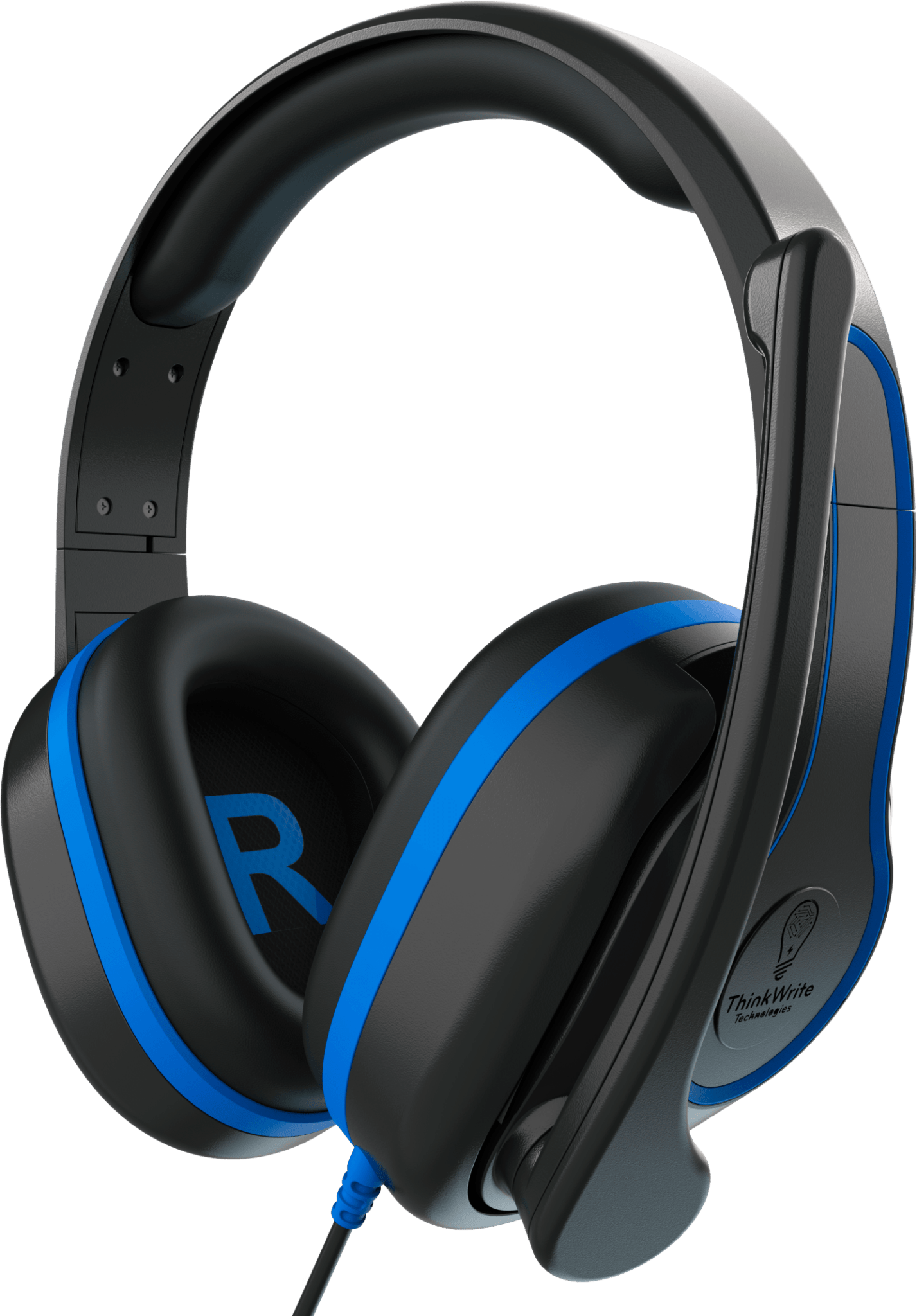 REVO Headsets by TWT Audio featuring Stealth Release™ technology, over-ear design with omni-directional microphone, and modular ear cushions for customizable comfort.