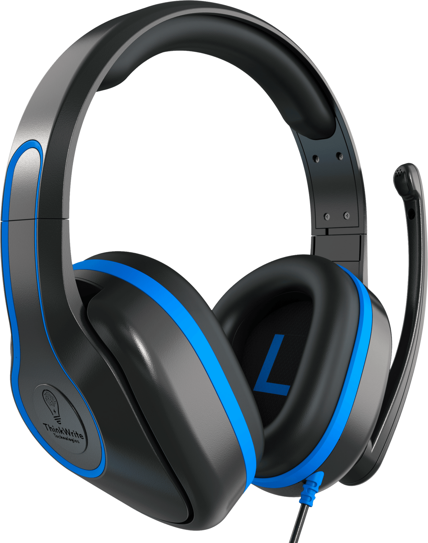 REVO Headsets by TWT Audio with Stealth Release™, featuring over-ear design, noise-reducing omni directional microphone, ear cup swivel technology, and thick luxury ear cushions for premium sound quality and comfort.